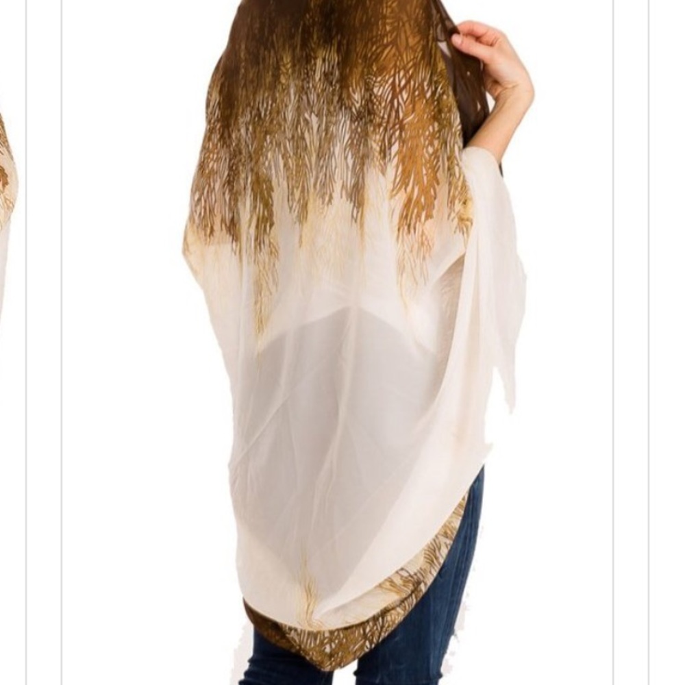 2/$20 1 navy blue left!  Boho Styled kimono - Picture 5 of 7
